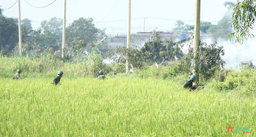 Hoàn thành tốt nhiệm vụ diễn tập khu vực phòng thủ năm 2023