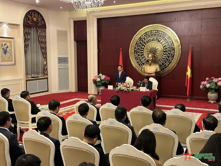 Đại tướng Phan Văn Giang thăm chính thức Trung Quốc và dự Diễn đàn Hương Sơn Bắc Kinh