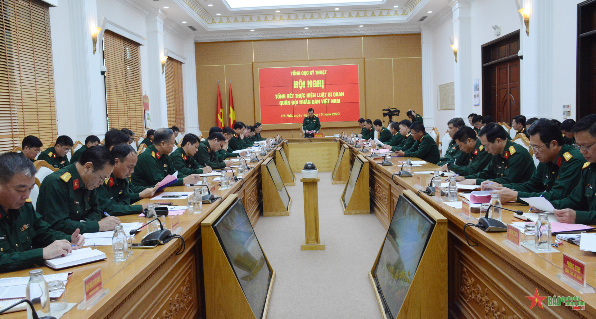 Xây dựng đội ngũ sĩ quan Tổng cục Kỹ thuật có cơ cấu hợp lý, chất lượng ngày càng nâng lên