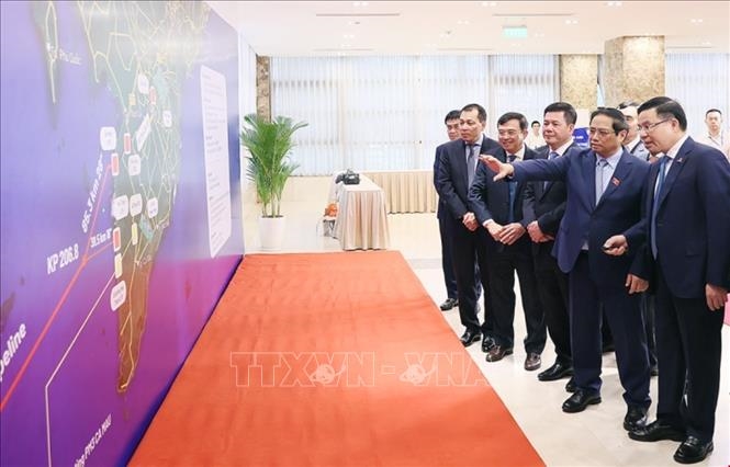 Thủ tướng Phạm Minh Chính dự Lễ ký kết và triển khai Chuỗi dự án khí - điện Lô B - Ô Môn