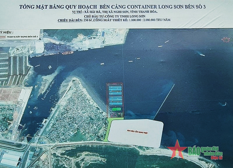 Dự án Cảng container Long Sơn sẽ đưa Thanh Hóa trở thành trung tâm logistics