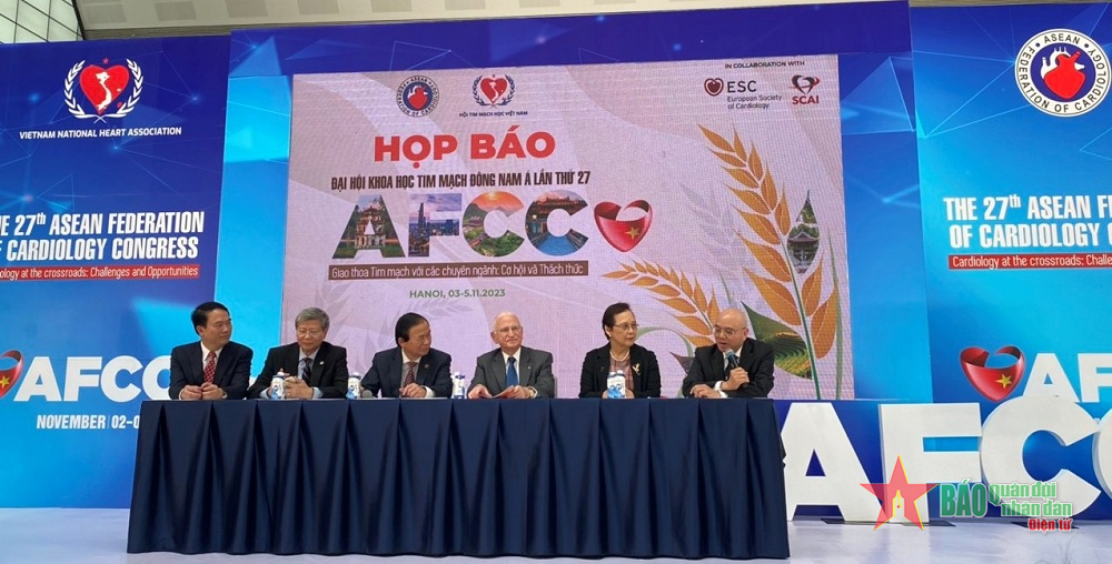 Việt Nam đăng cai tổ chức Đại hội khoa học tim mạch Đông Nam Á lần thứ 27