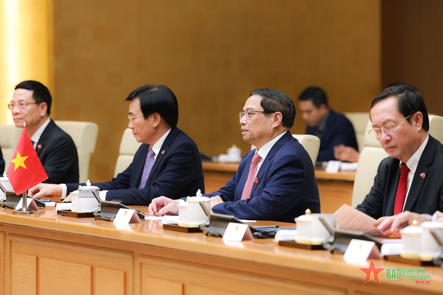 Thủ tướng Phạm Minh Chính hội đàm với Thủ tướng Hà Lan
