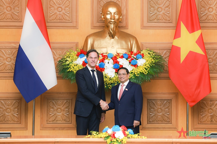 Thủ tướng Phạm Minh Chính hội đàm với Thủ tướng Hà Lan