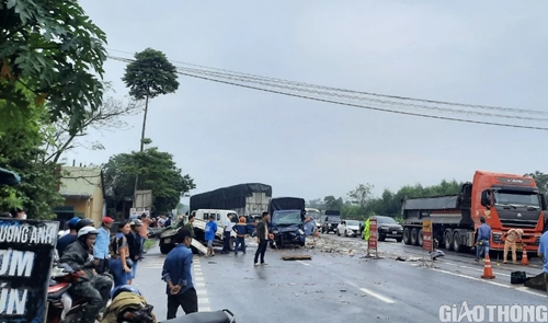 Quảng Trị xảy ra hai vụ tai nạn giao thông liên hoàn