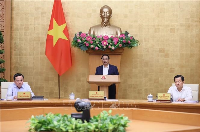 Thủ tướng Phạm Minh Chính: Tiếp tục tập trung tháo gỡ khó khăn cho sản xuất, kinh doanh