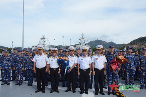 Tàu 016-Quang Trung lên đường tham gia diễn tập và thăm hữu nghị tại Trung Quốc