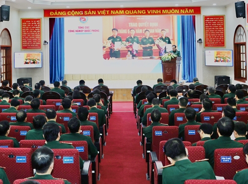 Tổng cục Công nghiệp quốc phòng tổng kết thực hiện Luật Sĩ quan Quân đội nhân dân Việt Nam