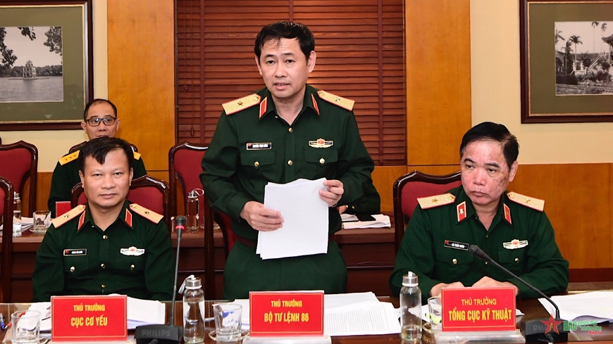 Thượng tướng Lê Huy Vịnh: Nâng cao chất lượng công tác đào tạo nguồn nhân lực phục vụ chuyển đổi số trong Bộ Quốc phòng