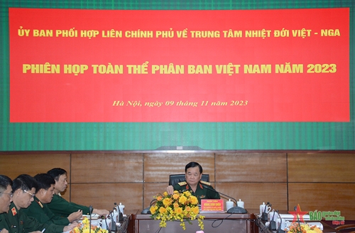 Họp toàn thể Phân ban Việt Nam trong Ủy ban phối hợp liên Chính phủ về Trung tâm Nhiệt đới Việt - Nga