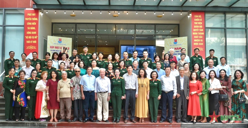 Thư viện Quân đội gặp mặt kỷ niệm 66 năm Ngày truyền thống (15-11-1957/ 15-11-2023)