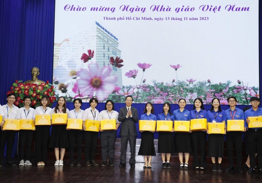 Chủ tịch nước Võ Văn Thưởng: Kiên trì đổi mới để nâng cao chất lượng đào tạo, nghiên cứu lĩnh vực khoa học xã hội và nhân văn