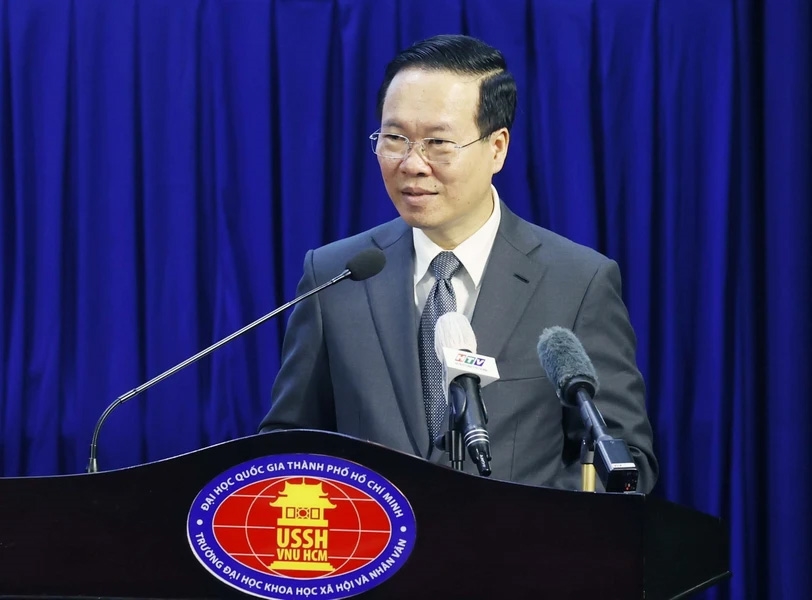 Chủ tịch nước Võ Văn Thưởng: Kiên trì đổi mới để nâng cao chất lượng đào tạo, nghiên cứu lĩnh vực khoa học xã hội và nhân văn