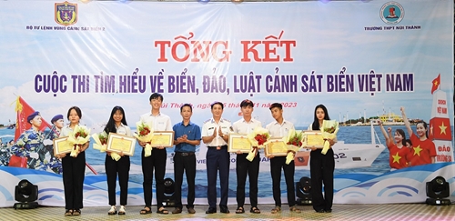 Vùng Cảnh sát biển 2 trao giải cuộc thi tìm hiểu về biển đảo, Luật Cảnh sát biển Việt Nam
