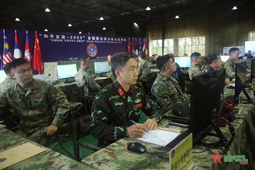 Đội chống khủng bố của Quân đội nhân dân Việt Nam huấn luyện diễn tập thực binh tại Trung Quốc
