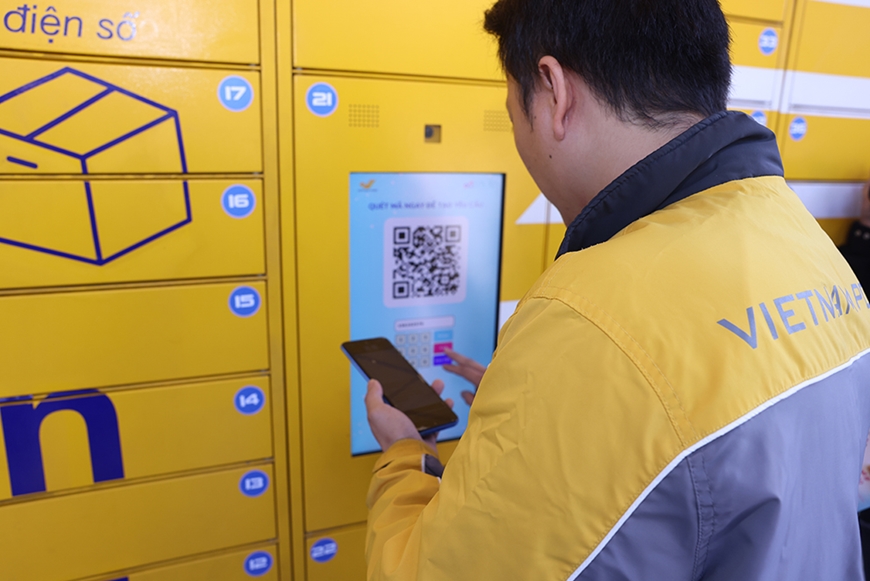 Bưu điện Việt Nam triển khai Trạm giao nhận thông minh hoàn toàn tự động