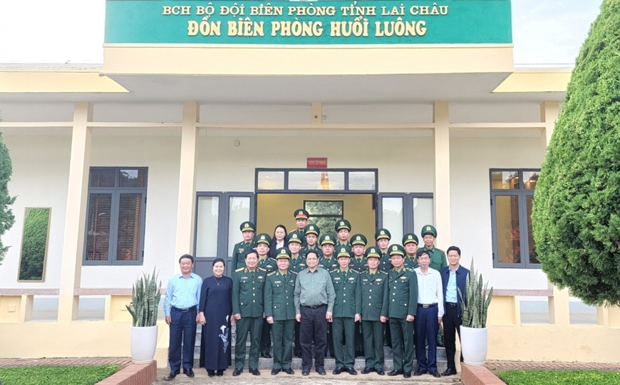 Thủ tướng Phạm Minh Chính thăm Đồn Biên phòng Huổi Luông, tỉnh Lai Châu