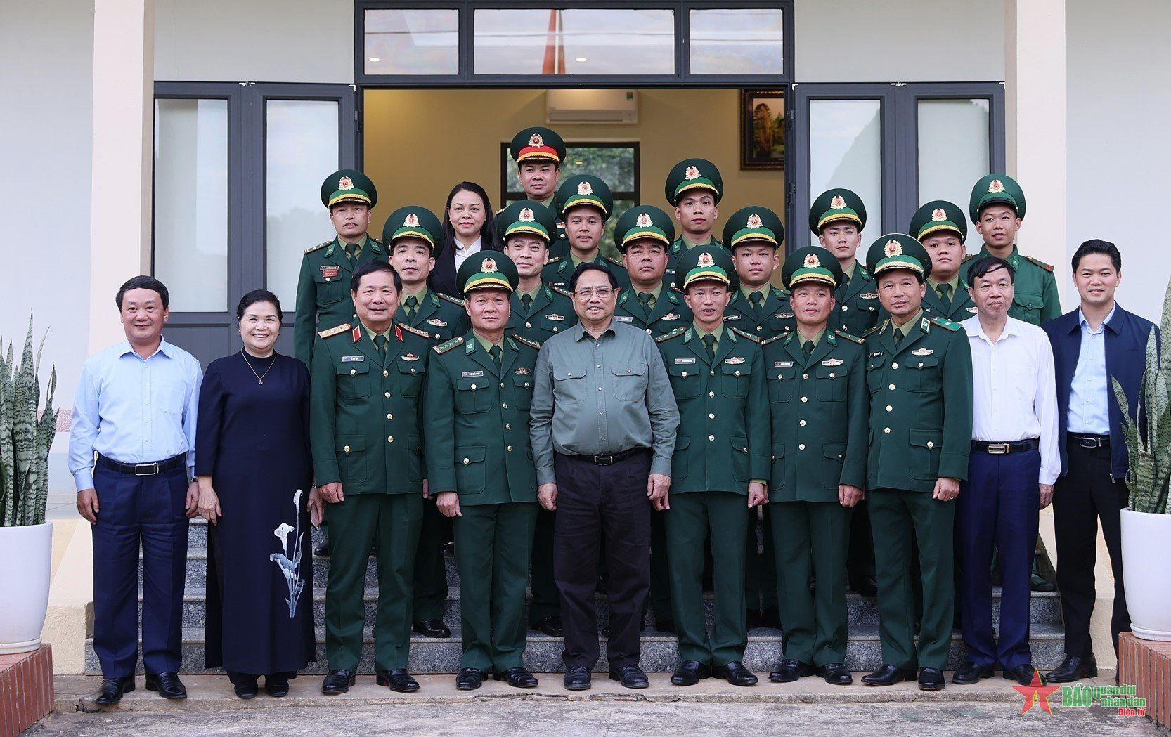 Thủ tướng Phạm Minh Chính thăm Đồn Biên phòng Huổi Luông, tỉnh Lai Châu