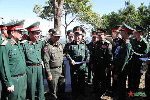 Tổng duyệt chương trình Giao lưu hữu nghị quốc phòng biên giới Việt Nam-Lào-Campuchia lần thứ nhất