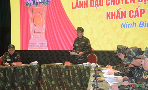 Tỉnh Ninh Bình khai mạc diễn tập khu vực phòng thủ năm 2023
