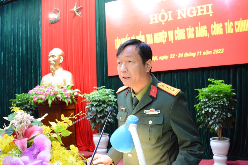 Cục Hậu cần (Bộ Tổng Tham mưu) tập huấn, kiểm tra nghiệp vụ công tác Đảng, công tác chính trị