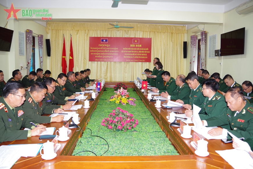 Việt Nam - Lào tăng cường phối hợp quản lý và bảo vệ biên giới