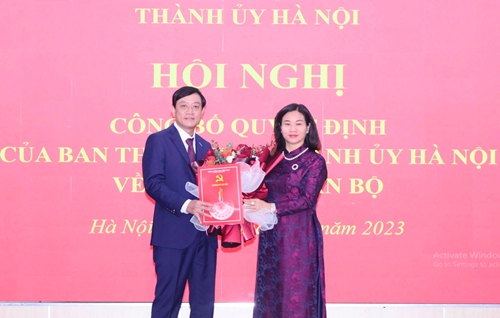 Công bố quyết định bổ nhiệm cán bộ Tổng công ty Du lịch Hà Nội