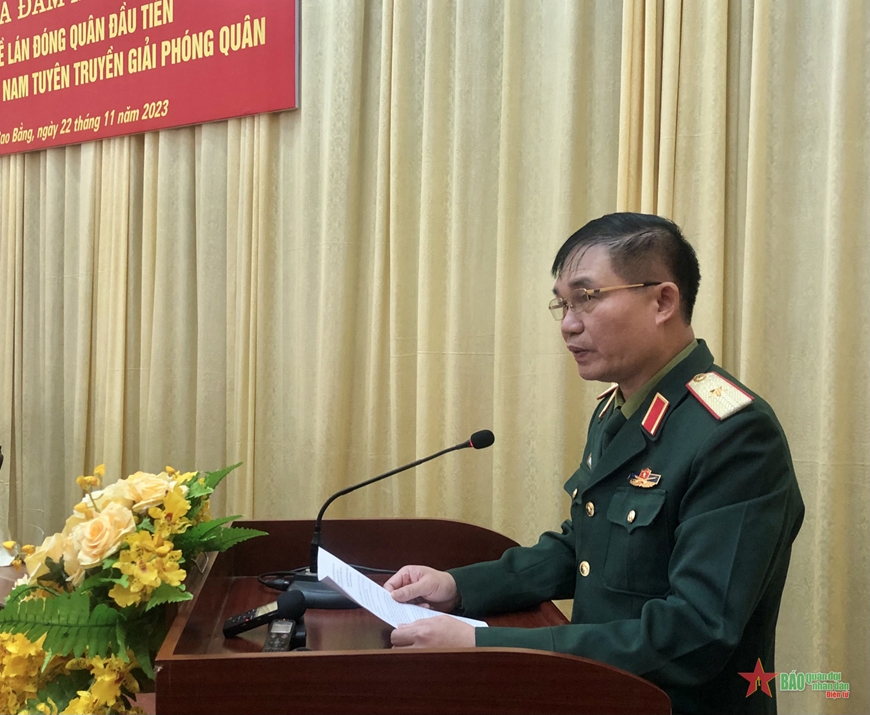 Tọa đàm khoa học về Lán đóng quân đầu tiên của Đội Việt Nam Tuyên truyền Giải phóng quân