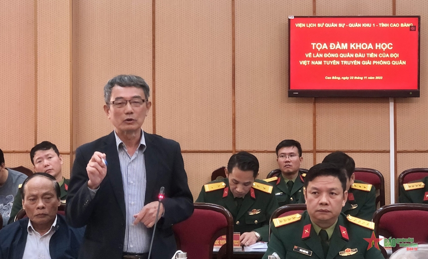 Tọa đàm khoa học về Lán đóng quân đầu tiên của Đội Việt Nam Tuyên truyền Giải phóng quân