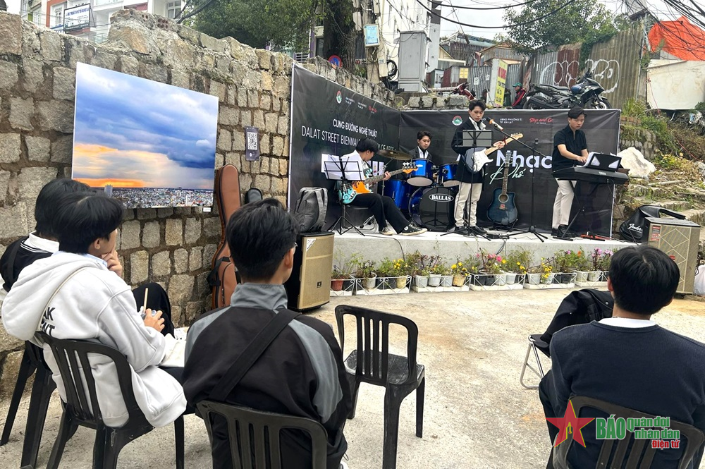 Khai mạc cung đường nghệ thuật tại Đà Lạt