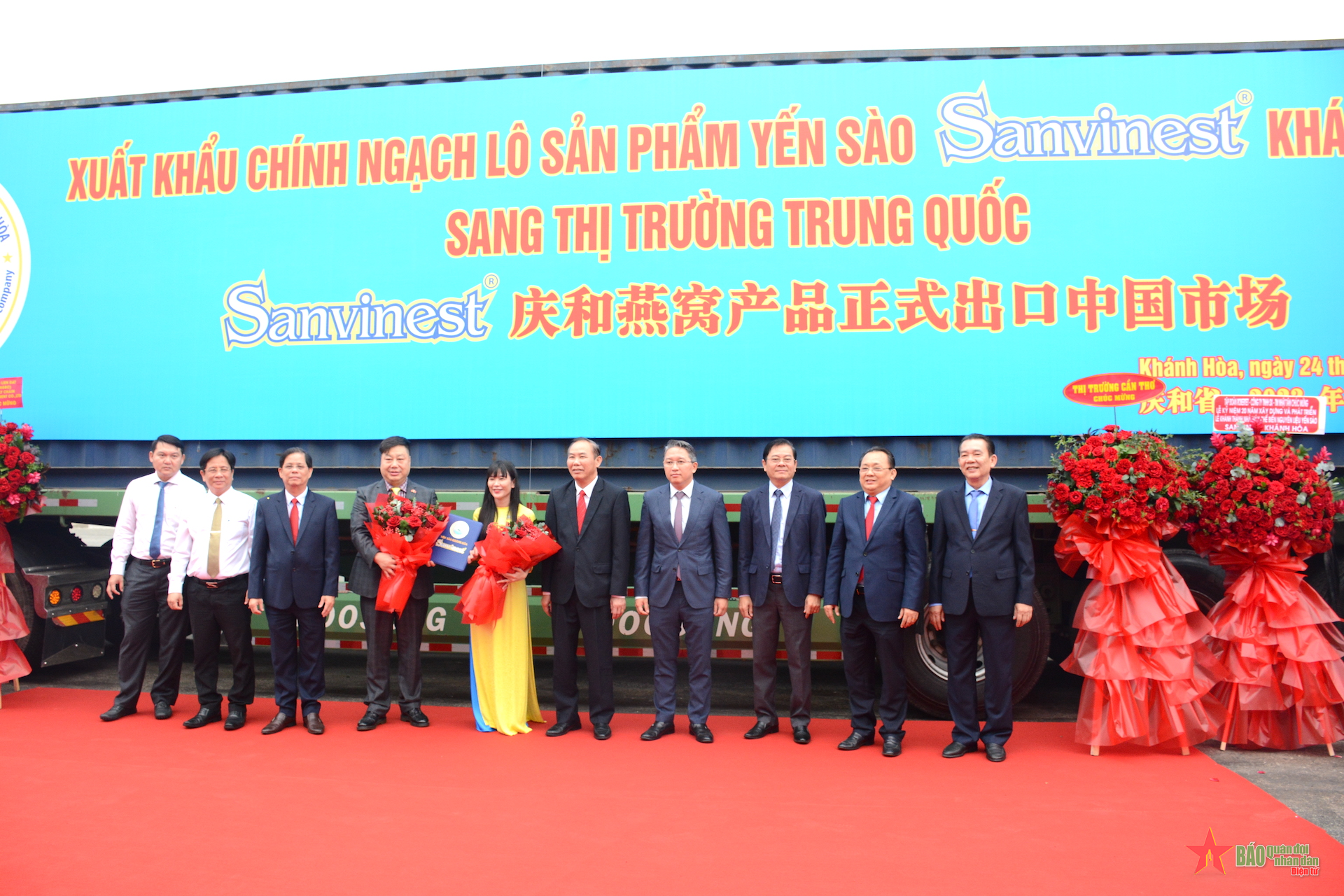 Khánh thành Nhà máy chế biến nguyên liệu Yến sào Sanvinest Khánh Hòa