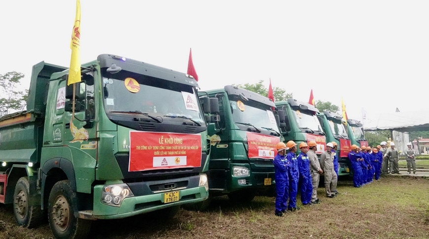 Phó thủ tướng Chính phủ Trần Hồng Hà dự khởi công Dự án cải tạo nâng cấp Quốc lộ 14B