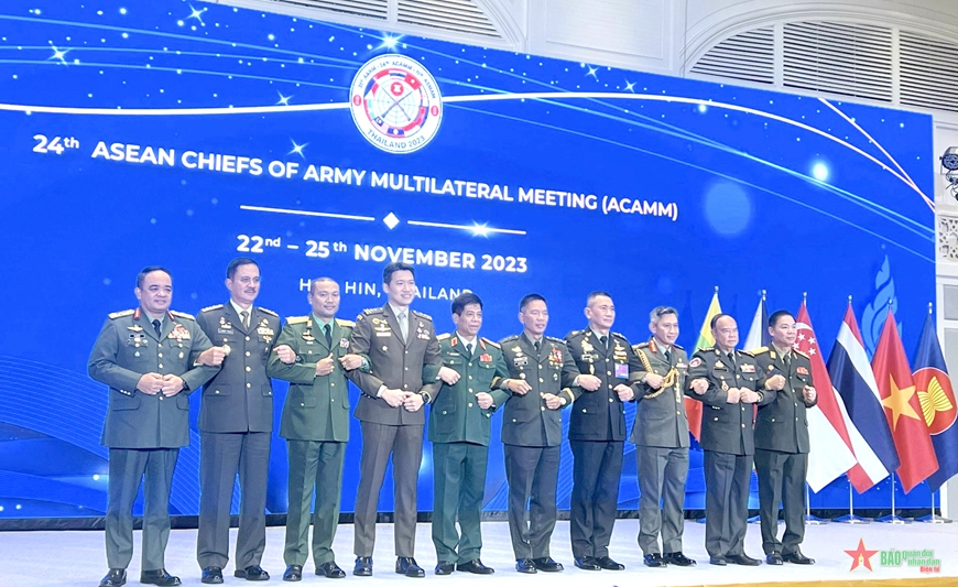 Thượng tướng Nguyễn Văn Nghĩa tham dự Hội nghị Tư lệnh Lục quân các nước ASEAN lần thứ 24