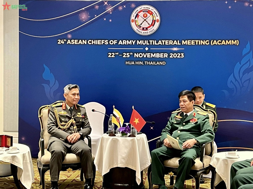 Thượng tướng Nguyễn Văn Nghĩa tham dự Hội nghị Tư lệnh Lục quân các nước ASEAN lần thứ 24