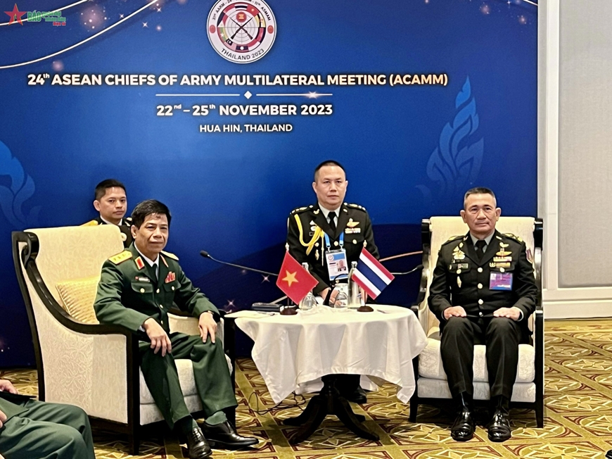 Thượng tướng Nguyễn Văn Nghĩa tham dự Hội nghị Tư lệnh Lục quân các nước ASEAN lần thứ 24