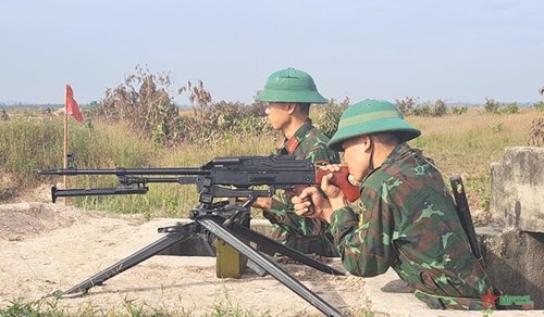 Bộ CHQS tỉnh Bình Phước hoàn thành tốt diễn tập bắn đạn thật cấp đại đội