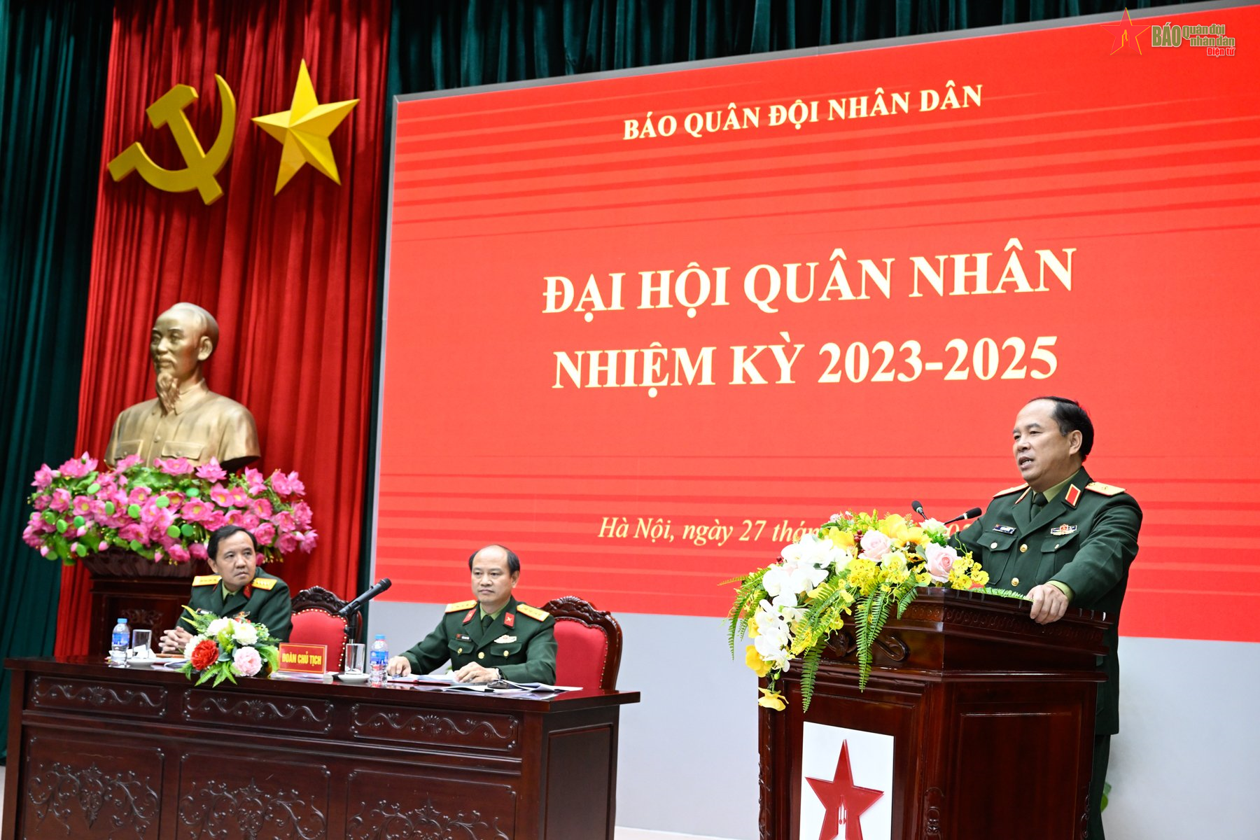 Báo Quân đội nhân dân tổ chức thành công Đại hội quân nhân nhiệm kỳ 2023-2025