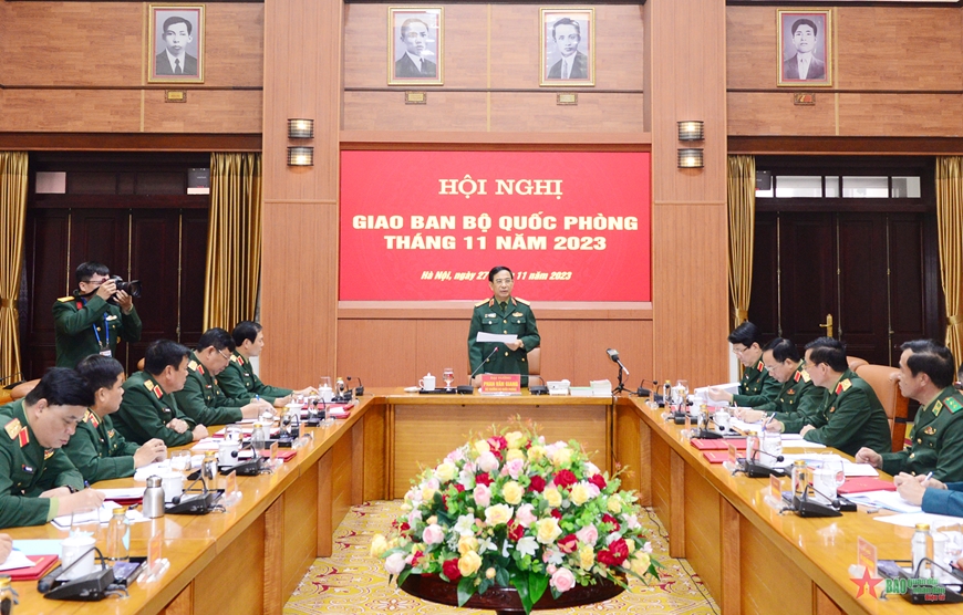 Đại tướng Phan Văn Giang: Toàn quân nỗ lực, quyết tâm triển khai hoàn thành tốt nhiệm vụ tháng 12