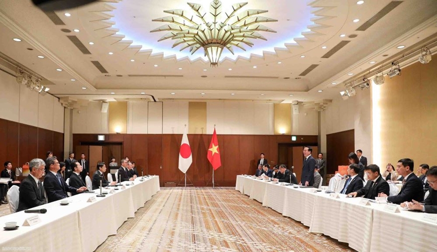 Chủ tịch nước Võ Văn Thưởng tiếp Thống đốc Fukuoka và lãnh đạo một số địa phương khu vực Kyushu, Nhật Bản
