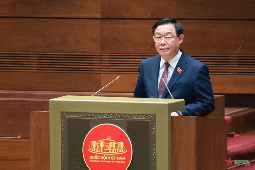 Toàn văn phát biểu bế mạc Kỳ họp thứ sáu của Chủ tịch Quốc hội Vương Đình Huệ