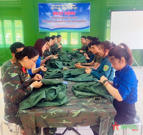 Phụ nữ Bộ Chỉ huy Quân sự tỉnh Quảng Bình: Lan tỏa nhiều cách làm thiết thực, hiệu quả