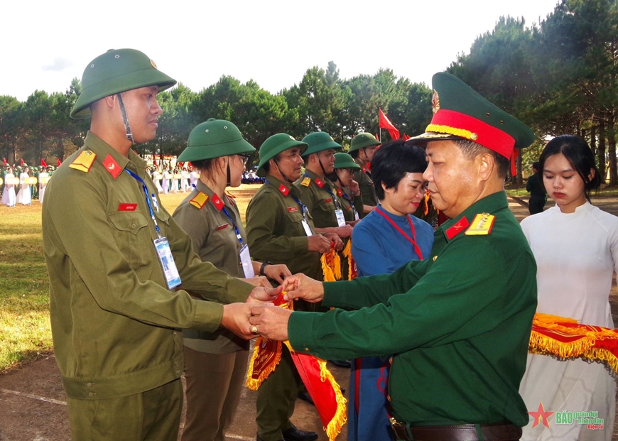Khai mạc Hội thao Giáo dục quốc phòng-an ninh học sinh THPT tỉnh Gia Lai lần thứ 2