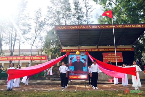Khai mạc Hội thao Giáo dục quốc phòng-an ninh học sinh THPT tỉnh Gia Lai lần thứ 2

