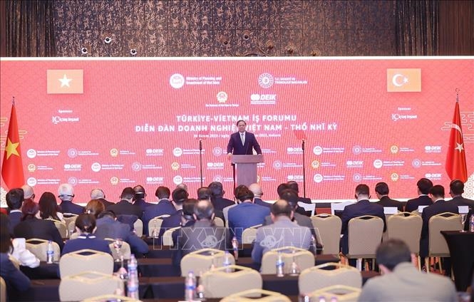 Thủ tướng Phạm Minh Chính dự Diễn đàn doanh nghiệp Thổ Nhĩ Kỳ - Việt Nam