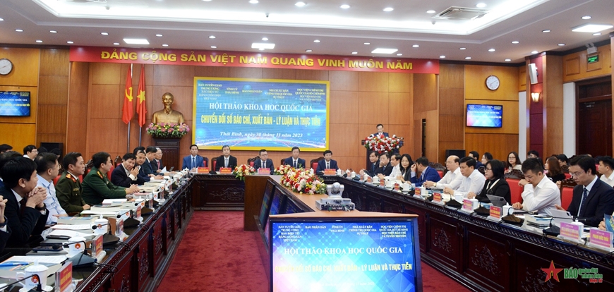 Hội thảo khoa học quốc gia “Chuyển đổi số báo chí, xuất bản-Lý luận và thực tiễn”