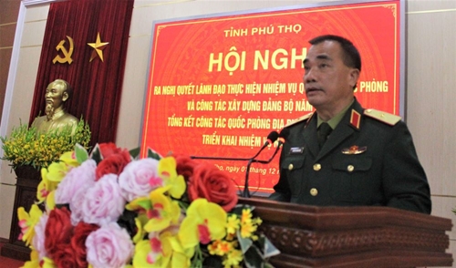 Tỉnh Phú Thọ quyết tâm hoàn thành xuất sắc nhiệm vụ quân sự, quốc phòng năm 2024