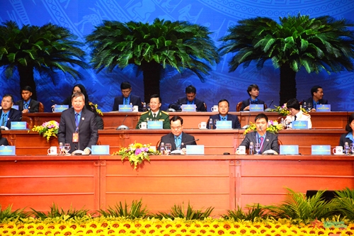 Đại hội XIII Công đoàn Việt Nam tiến hành phiên làm việc thứ nhất​
