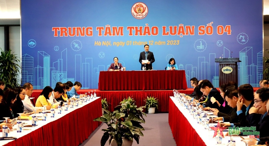 Đại hội XIII Công đoàn Việt Nam: Đóng góp nhiều ý kiến tâm huyết, trách nhiệm vào văn kiện Đại hội​