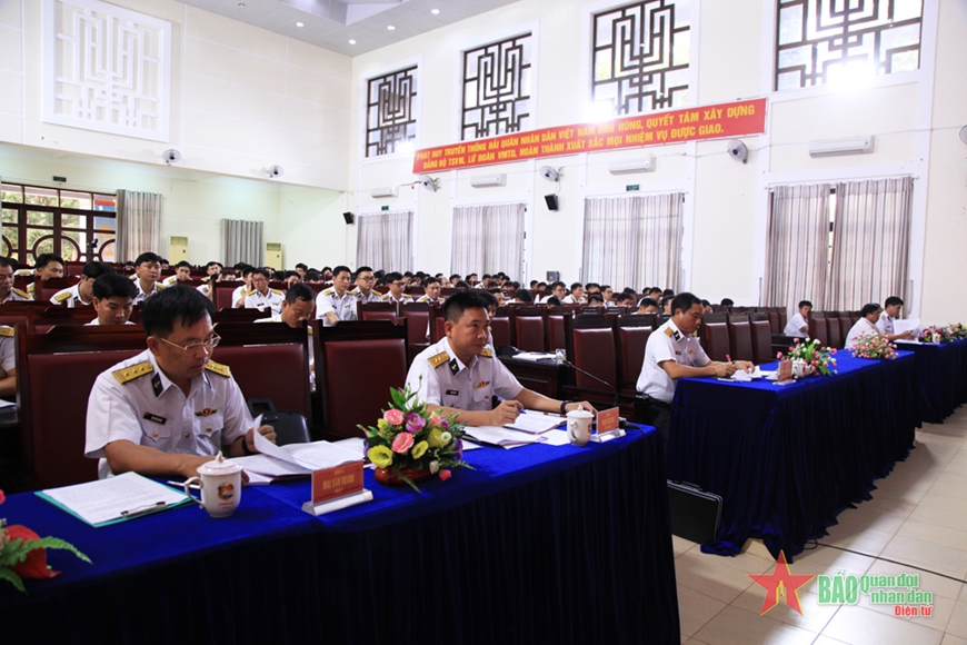 Lữ đoàn 162, Vùng 4 Hải quân: Hoàn thành tốt nhiệm vụ quân sự, quốc phòng năm 2023 Lữ đoàn 162, Vùng 4 Hải quân: Hoàn thành tốt nhiệm vụ quân sự, quốc phòng năm 2023