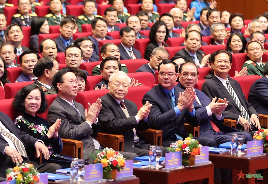 Tổng Bí thư Nguyễn Phú Trọng dự Đại hội XIII Công đoàn Việt Nam